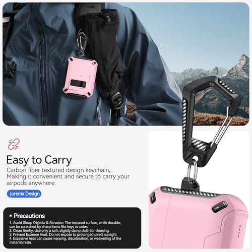 for AirPods Pro 3 Case Safety Lock (Pink) - color: W-pink