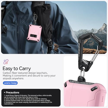 for AirPods Pro 3 Case Safety Lock (Pink) - color: W-pink