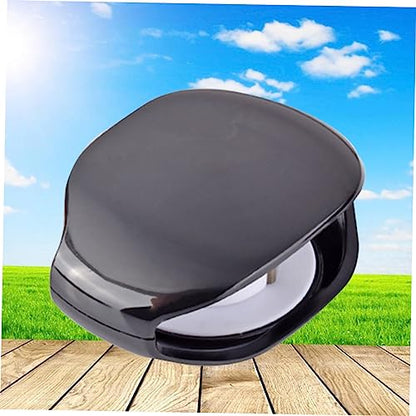 Tofficu Automatic Roll Earphone Cable Winder Organizer Box for Headphones Compact Retractable Design for Travel Home Office Black