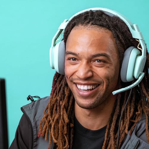 Astro A10 Gaming Headset Gen 2 Wired Headset - Over-Ear Gaming Headphones with flip-to-Mute Microphone, 32 mm Drivers, for Xbox Series X|S, Xbox One, Playstation 5/4, Nintendo Switch, PC, Mac - Mint