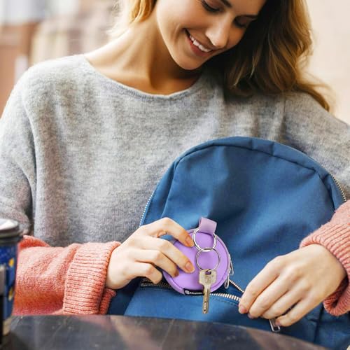 CaSZLUTION Carrying Case Compatible with GO Plus + 2023 | Portable Protective Case with Key Ring & Neck Strap, Nylon Storage Pouch, for GO Plus Plus, Light Purple - color: Light Purple