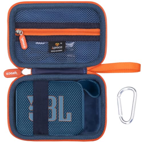 Case for JBL Go 4 / GO 5 / Go 3 Ultra Portable Speaker -Blue (Case Only) - color: Blue