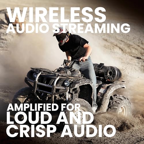 BOSS Audio Systems ATV85B ATV UTV Sound System, Amp and 8 Inch Speakers - style: 8" Speakers, Black