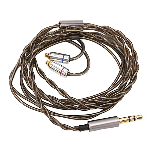 MMCX Earphone Replacement Cable Transparent Sound Earbuds Upgrade Wire for WESTONE for XBA A3 XBA H2 TK200 3.9ft