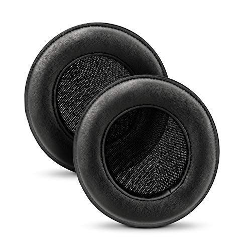 Brainwavz XL Large Sheepskin Leather Replacement Memory Foam Earpads - Suitable for Many Other Large Over The Ear Headphones - Sennheiser, AKG, HifiMan, ATH, Philips, Fostex, Sony (Sheepskin Leather) - color: Genuine Leather