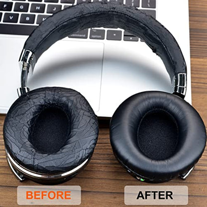 Defean Earpads for COWIN E7 / E7 Pro (Not Fit SE7) | Also for Silensys E7 / E7 Pro Softer Leather,High-Density Noise Cancelling Foam