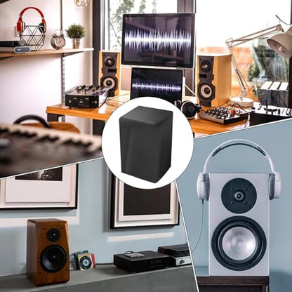 Outdoor Speaker Cover – Oxford Protective Wrap, Dustproof Audio Shield | Waterproof Speaker Bag, Outdoor Equipment Cover for Patio, Courtyard, Backyard Gatherings, Music Setups - size: S
