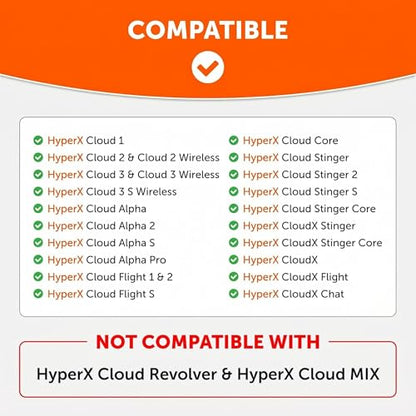 WC Freeze V2 Cloud - Angled Cooling Gel Earpads Compatible with HyperX Cloud Series by Wicked Cushions | Angled Pads for Extreme Comfort, New Freeze V2 Cooling Fabric, Extra Thick | Speed Racer - color: Speed Racer