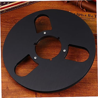 KICHOUSE Audio Take up Reel Aluminum Alloy Empty Tape Reel Recorder Accessory Low Noise High Output for Recording
