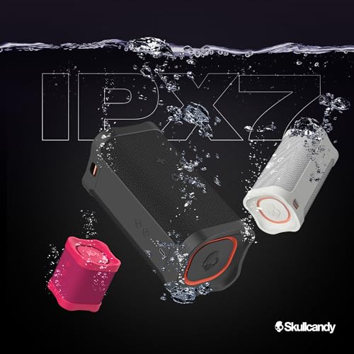Skullcandy Terrain Mini Wireless Bluetooth Speaker - IPX7 Waterproof Portable Speaker with Dual Custom Passive Radiators, 14 Hour Battery, Nylon Wrist Wrap, & True Wireless Stereo (Green)