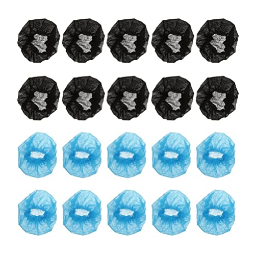 Vaguelly 200pcs Disposable Non-woven Microphone Covers Ktv Mic Protector for Handheld Mics Easy to Install and Safe for Events and