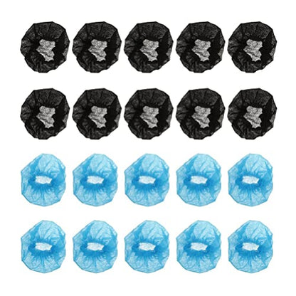 Vaguelly 200pcs Disposable Non-woven Microphone Covers Ktv Mic Protector for Handheld Mics Easy to Install and Safe for Events and