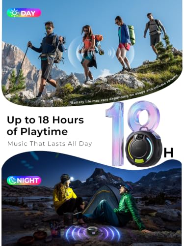 havit Bluetooth Shower Speaker IP67 Waterproof Portable Speakers Wireless