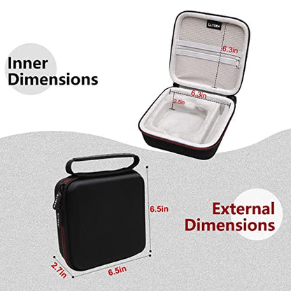 LTGEM EVA Hard Case for 2022 Apple TV 4K Wi‑Fi with 64GB Storage (3rd Generation) - Travel - Protective Carrying Storage Bag