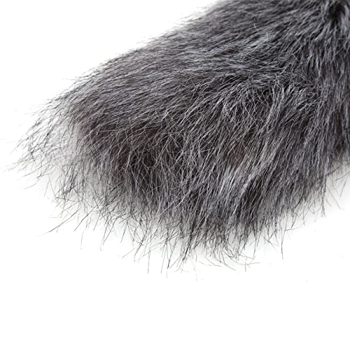 Mic Windscreen, Outdoor Wind Cover, Professional Noise Reduction Universal Fit for Video Recording Mics, Camera Microphones