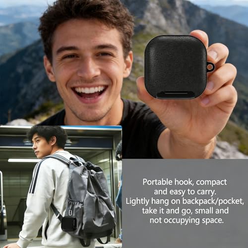 Kickstand Case Compatible with Samsung Galaxy Buds 4 /Buds 4 Pro Keychain | Lanyard Cleaning kit Soft TPU and Hard PC, Drop Shockproof Full Protection Cover for Women Men for Galaxy Buds 4 /Buds 4 Pro - color: White