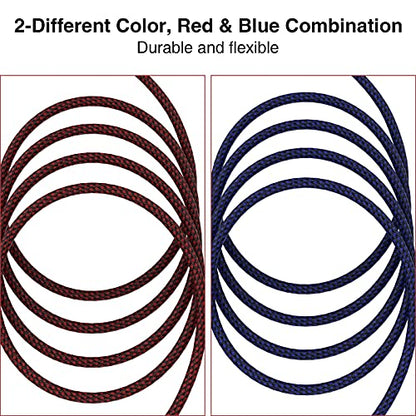 XLR Female to 1/4 Inch Cable 10ft 2Pack, Nylon Braided Microphone Cable 6.35mm TRS to XLR Female Balanced Cable Compatible with Shotgun Microphone, Recording Studios and More - size: 10Feet-2Pack