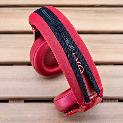 Headphone Headband Cover Compatible with Pro Model Headphone (Red) - color: Red