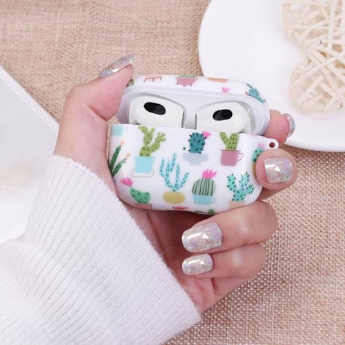 Cute Airpods 5/4 Gen Case Hard Cover Women Girl 2026/2024 - Cactus - color: Cactus, size: For Airpods 4