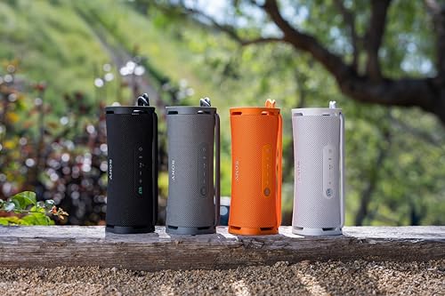 Sony ULT Field 1 Wireless Bluetooth Portable Waterproof Speaker, Black | 12 Hr Battery, IP67 Rated Waterproof, Dustproof, Shockproof Rustproof, Detachable Strap, Hands-free Calling, Enhanced Bass - color: Black, style: ULT Field 1