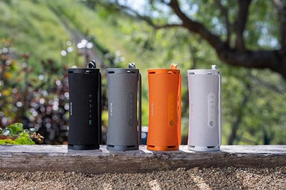 Sony ULT Field 1 Wireless Bluetooth Portable Waterproof Speaker, Black | 12 Hr Battery, IP67 Rated Waterproof, Dustproof, Shockproof Rustproof, Detachable Strap, Hands-free Calling, Enhanced Bass - color: Black, style: ULT Field 1