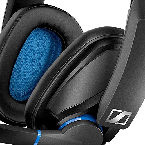 EPOS Sennheiser GSP 300 Gaming Headset with Noise-Cancelling Mic, Flip-to-Mute, Comfortable Memory Foam Ear Pads, Headphones for PC, Mac, Xbox One, PS4, Nintendo Switch, and Smartphone compatible.