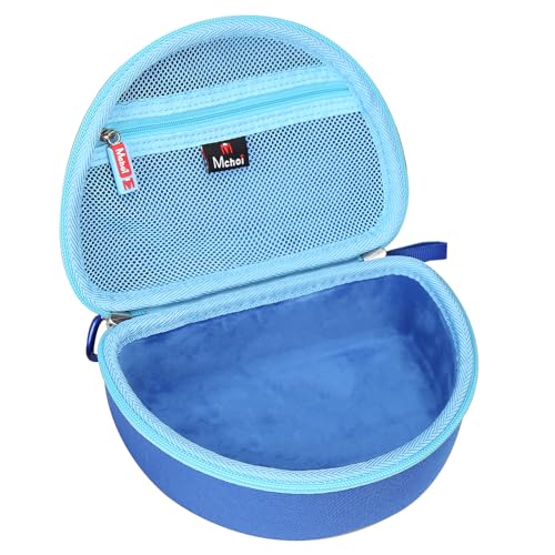 Kids Headphones Case Suitable for iClever HS19 / BTH12 / Candy Bila/MIDOLA MD-B01 / noot Products/EarFun/IMYB Foldable Kids Headphones (Blue)