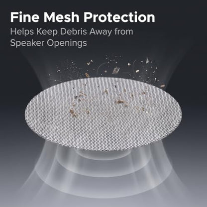 20Pcs/Set Silver Earbuds Filters Earphone Filter Mesh,Earbud and in-Ear Headphones Earphone Protective Filters Earphones Accessories(4mm)