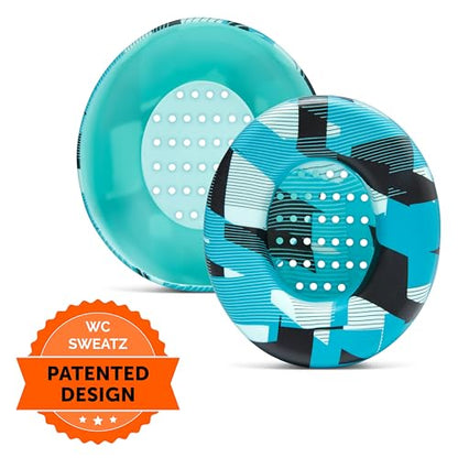 WC SweatZ Studio - Patented Covers for Beats Studio 3 (A1914) & 2 (B0500) | Made by Wicked Cushions | Made with Premium Silicone | Also fits B0501 | Cyan Prism - color: Cyan Prism