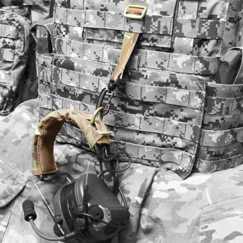 Tactical Headset Cover Advanced Modular Headphone Headband Protection Cover Pad Cushion Wrap - color: Green