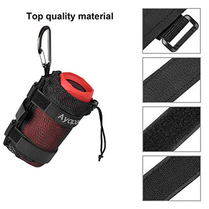Ayaport Speaker Mount Holder Golf Cart Speaker Strap Fits Most Portable Sound Bar Round Cylindrical Speakers Radio, Golf Cart Accessories Applicable to Railing, Frame, Bike Handlebar (Small) - size: Small