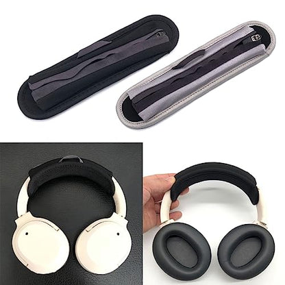 Universal Full Closure Headphone Headband Cover Zipper Cushion for QC35 QC45Ed1f1erFree Pro W820NB W860NB PRO SOLO2