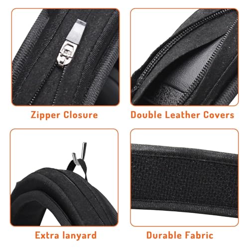 Adhiper 2in1 Headphone Covers for Skullcandy Crusher ANC 2, Crusher Evo
