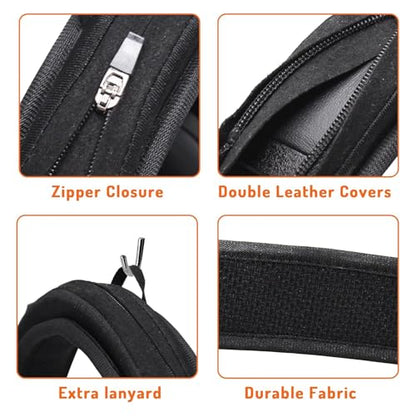 Adhiper 2in1 Headphone Covers for Skullcandy Crusher ANC 2, Crusher Evo