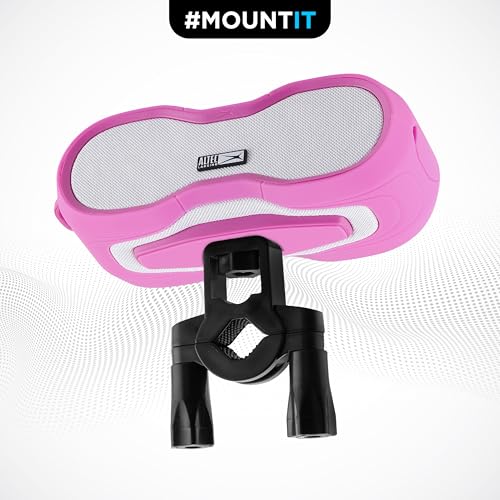 Altec Lansing - Portable Bluetooth Speaker, Waterproof IP67 - color: Barbie Pink/White, size: Medium