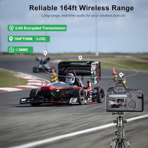 Wireless Lavalier Microphone K63 - color: Matte Black