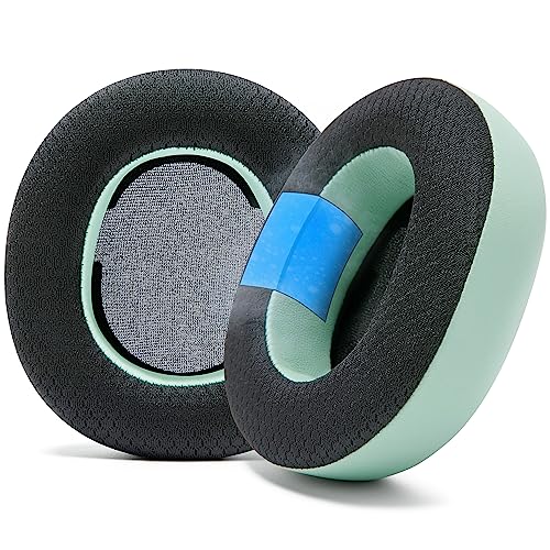 WC Freeze Nova Pro Wireless - Earpads for Arctis Nova Pro Wireless & More | Made by Wicked Cushions | Also fits SteelSeries Nova Elite & Nova Pro Omni(Doesn't Fit Other Models) | Mint - color: Mint