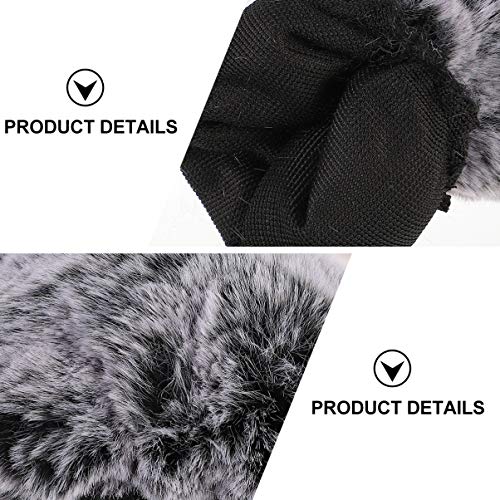Toyvian 2pcs Mic Windproof Shield Gaming Microphone Wind Muff Replacement Cover for Camera Mic