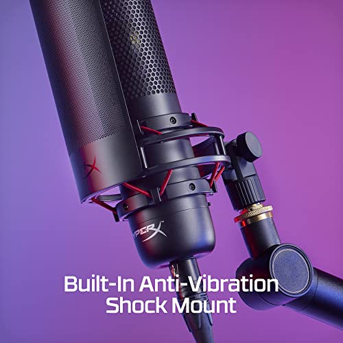 HyperX ProCast Microphone – Large Diaphragm Condenser Mic, XLR Connection