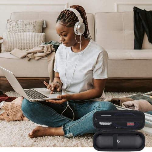 Carrying Case for Beats Pill - Portable Bluetooth Speaker/Beats Pill x Kim - color: Black