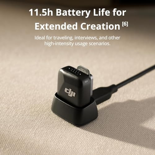 DJI Mic Mini (2 TX + 1 Mobile RX), Ultralight, Active Noise Cancelling | Wireless Lavalier Microphone for iPhone 17/16/15 & Android/PC/Tablet, Plug-and-Play, 300m Transmission, Youtube, Vlog - style: Mic Mini (2 TX + 1 Mobile RX)