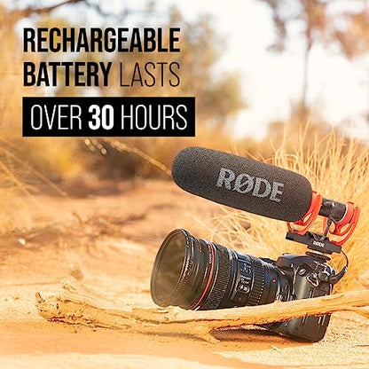 Rode VideoMic NTG Camera-mount Shotgun Microphone,Black