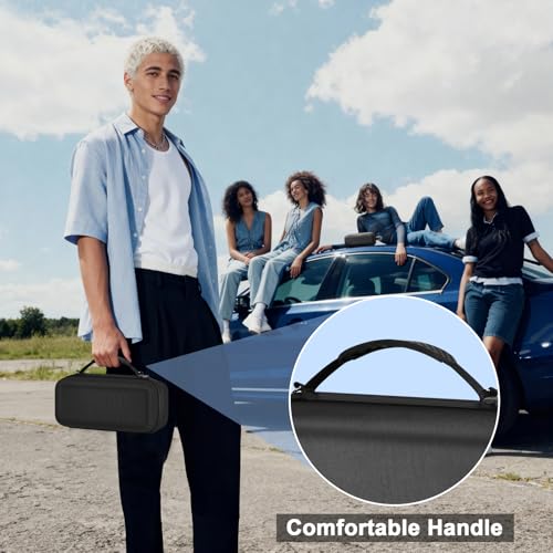 GWCASE Hard Protective Case for Bose SoundLink Plus Portable Speaker, Black