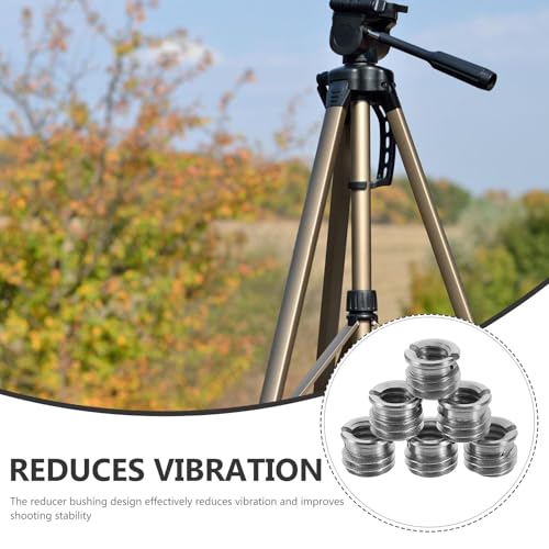 10pcs Steel Thread Adapter for Mic Stand and Tripod