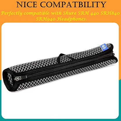 SRH440 Headband Head Band Protector Cover Replacement Compatible with Shure SRH 440 SRH840 SRH940 Headphone