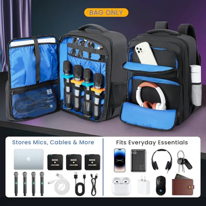 Audio Mixer Travel Case Bag Compatible with RODECaster Pro/Pro II/RC Duo