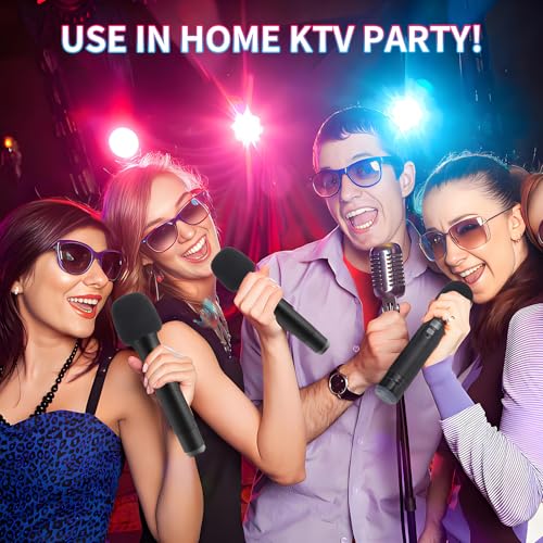 Foam Microphone Windscreen, Disposable Mic Cover, Soft Sponge Foam Mic Windscreen Compatible with SM58 Series Microphones for Recording, Live Streaming, Podcast,KTV,With JBL Microphones