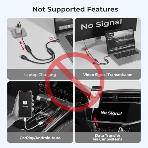 Basesailor USB C Male to Dual USB Female Cable Adapter 3.3FT,OTG Adapter - color: Black, size: 3.3FT(1M), style: 1 in 2 out
