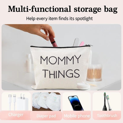 Mommy Things Baby Things Pouch Bags Stuff for Mom After Having a Baby Bag Gift New Mother Gifts After Giving Birth Pregnancy Essentials for Expecting Mom Gift Bag Mommy to Be Postpartum Mama Pouch - color: Mommy Things Baby Things Pouch Bags