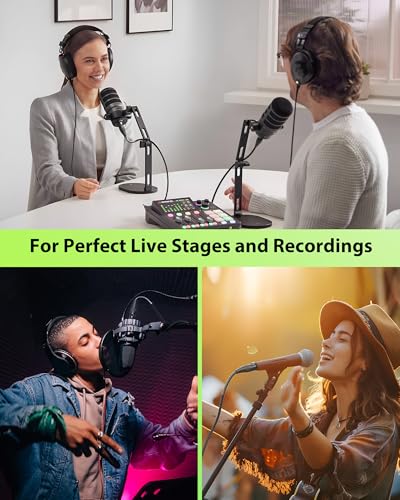 XLR Cables 20ft 1 Pack, Professional Gold-Plated Rean Connectors from Neutrik, Kevlar-Reinforced Nylon Braided Microphone Cable, Mic Cable, Durable Shielded and Balanced XLR Male to Female Cord | Neutrik REAN Gold-Pin Connector, Kevlar-Reinforced Heavy Du